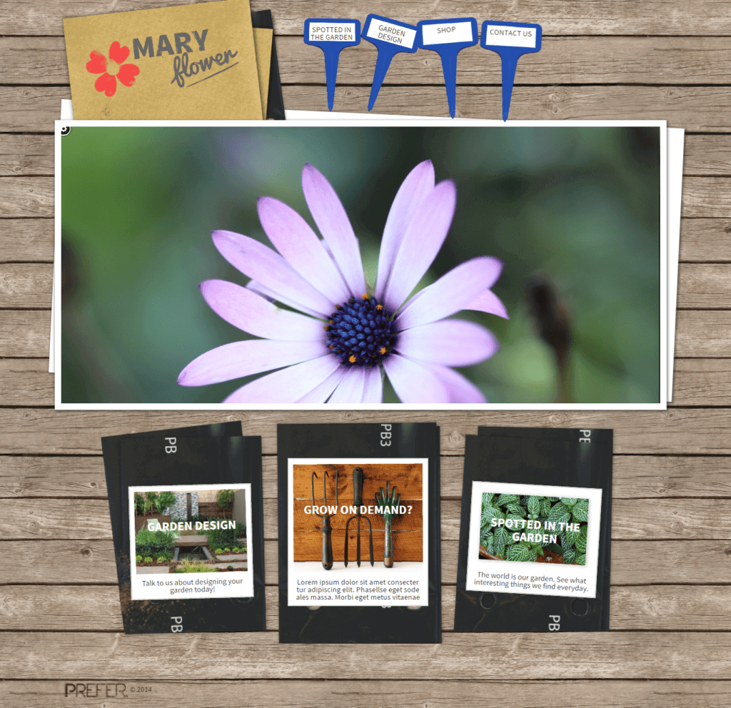 Maryflower website